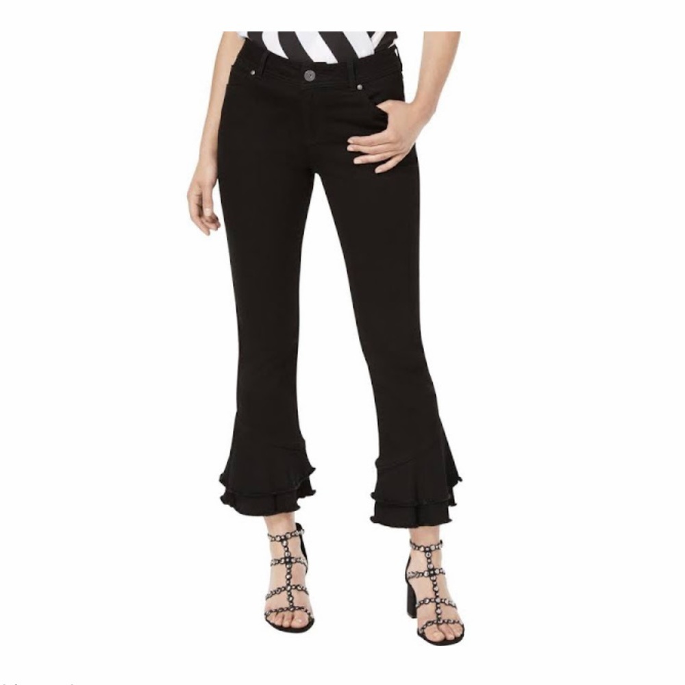 Inc double ruffle jeans, never worn